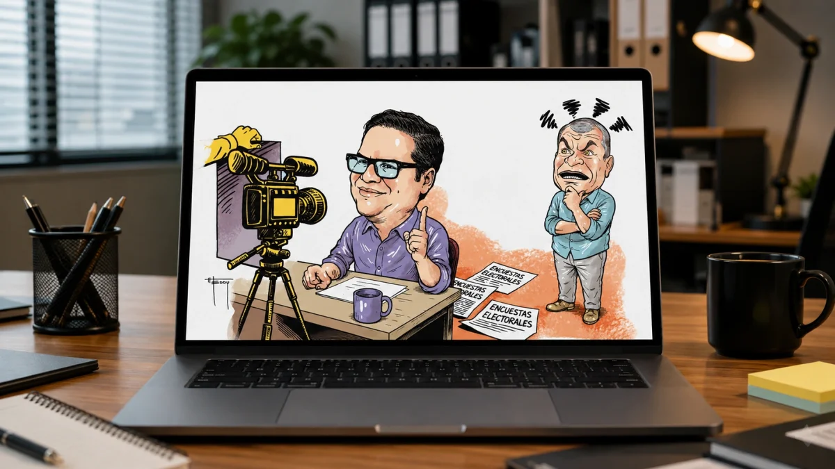 El secretario Neira publicó un nuevo video en el que se apodera de los casos contra el correísmo que surgieron de la prensa independiente.