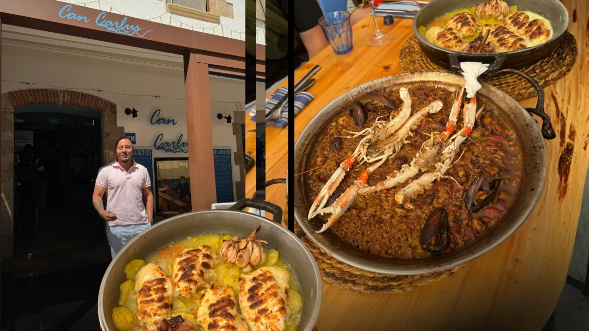 John Poncay, ecuatoriano radicado en España, es propietario del restaurante de Tossa de Mar donde comenzó a trabajar cuando tenía 15 años.