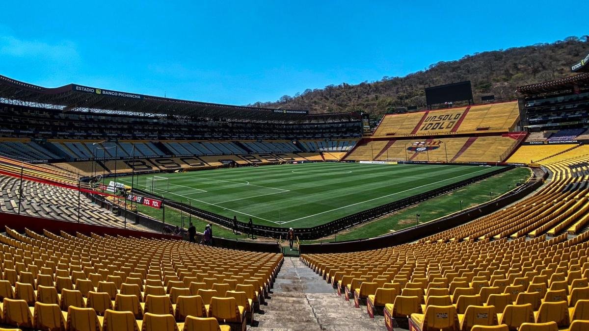 Estadio Monumental recibe sanción, tras incidentes entre Barcelona SC y Macará.