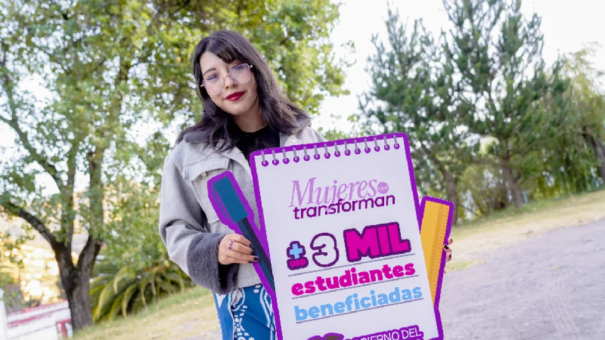 Las estudiantes de institutos técnicos y tecnológicos públicos podrán postular a Mujeres que Transforman 2026 hasta el 21 de agosto.