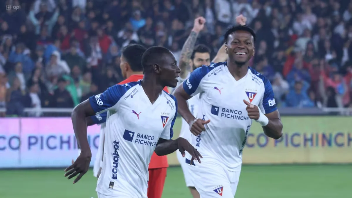 Janner Corozo y Michael Estrada son los jugadores en ofensiva de Liga de Quito.