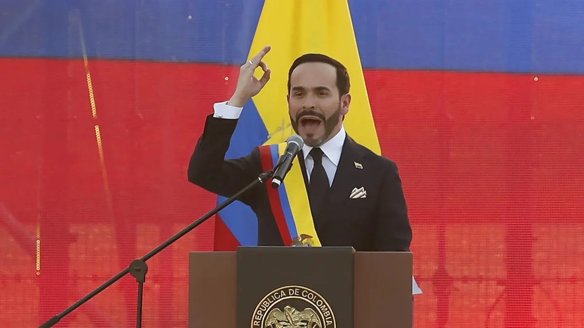 El presidente de Colombia, Abelardo De la Espriella.