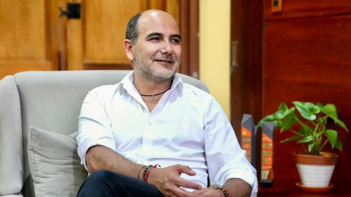 Juan Cristóbal Lloret fue asambleísta por la Revolución Ciudadana, antes de ser prefecto del Azuay.