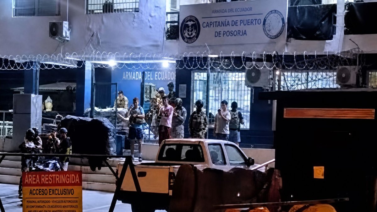 Atacan Capitanía de Posorja con disparos y granada; ocurrió la noche del 12 de agosto.