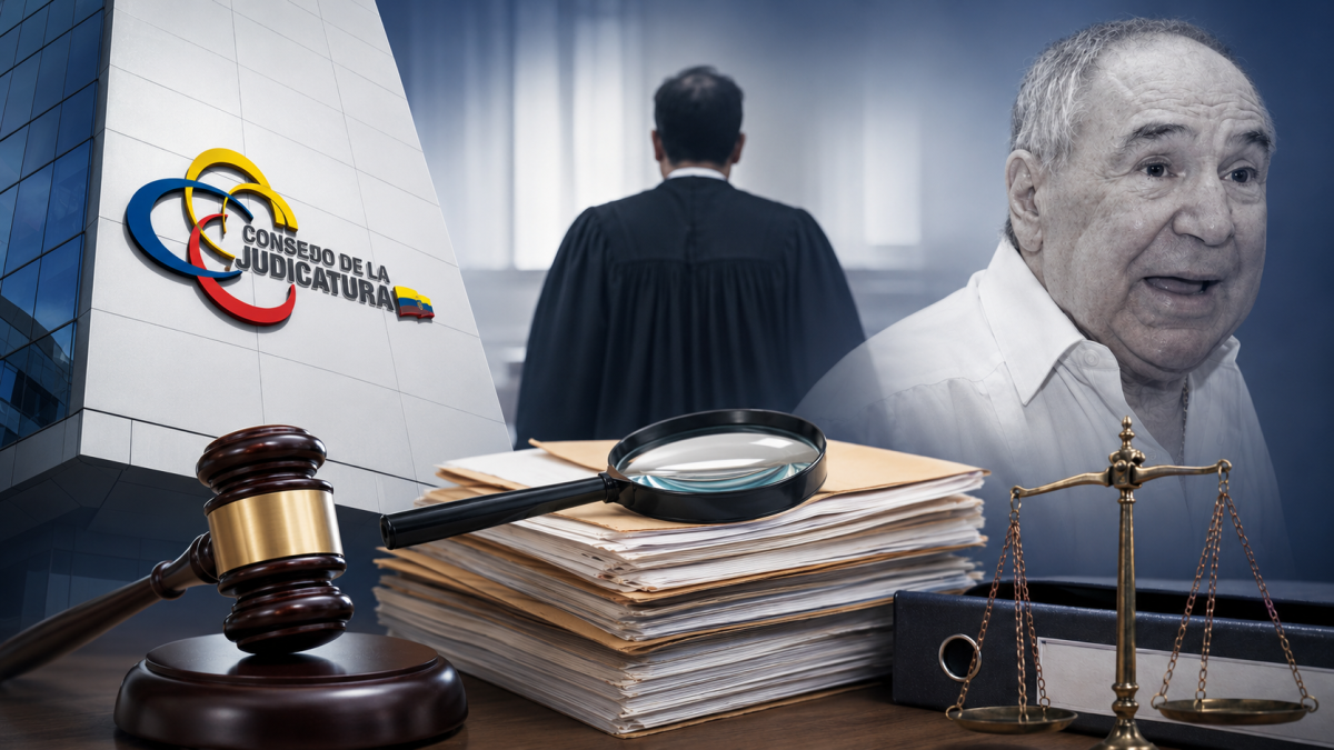El Consejo de la Judicatura abrió un sumario disciplinario contra el juez Gandhy Cervantes, ponente del caso Pruebas COVID-19.