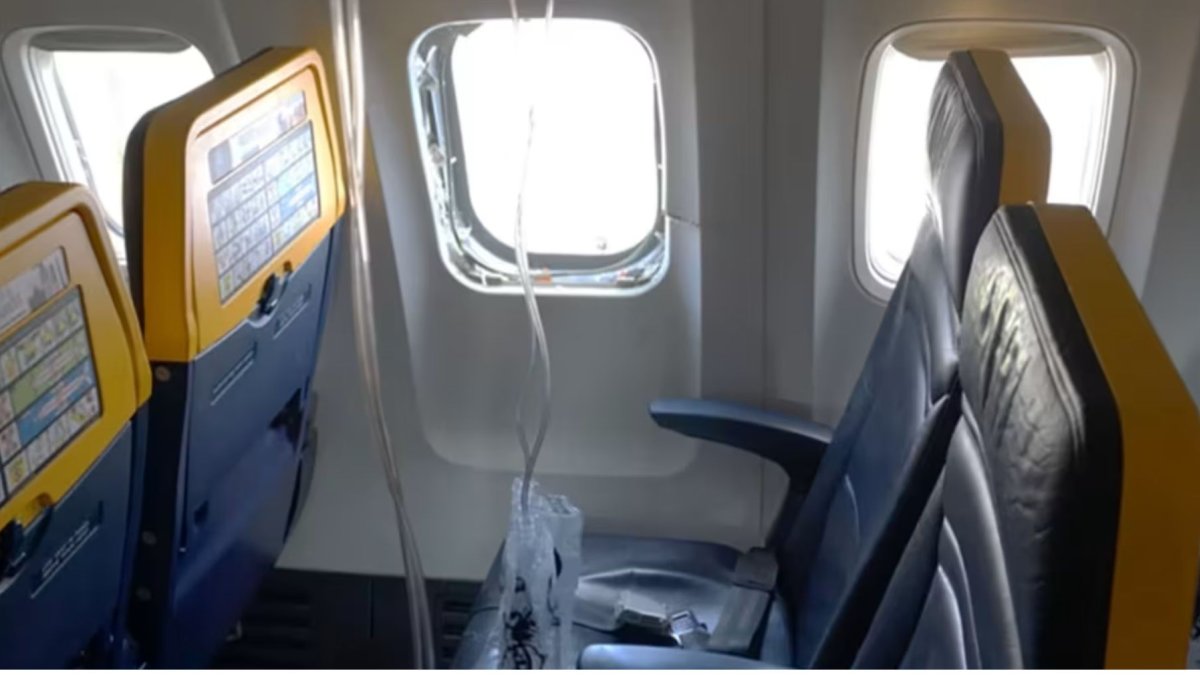 El pasajero de Ryanair que fue succionado tenía 61 años.