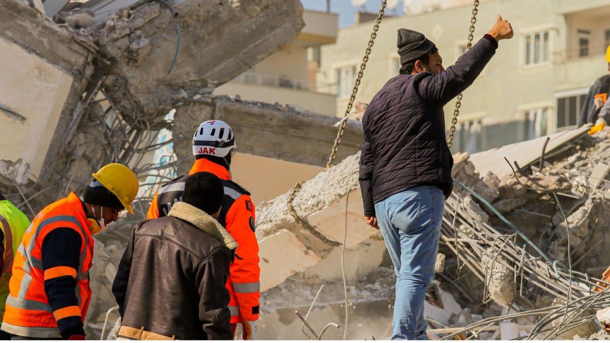 Foto referencial de la destrucción que puede causar un sismo.