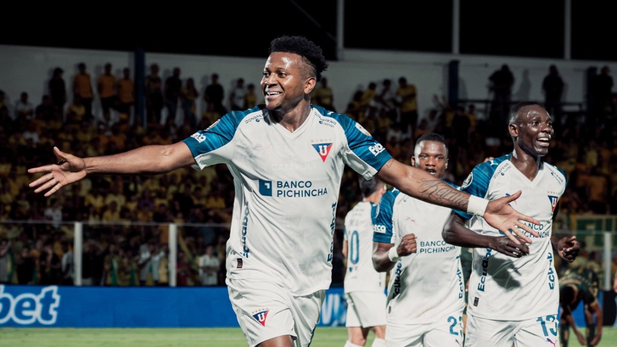 Ante Mirassol, Michael Estrada marcó su octavo gol en los últimos seis partidos que Liga de Quito disputó entre LigaPro, Copa Ecuador y Copa Libertadores.