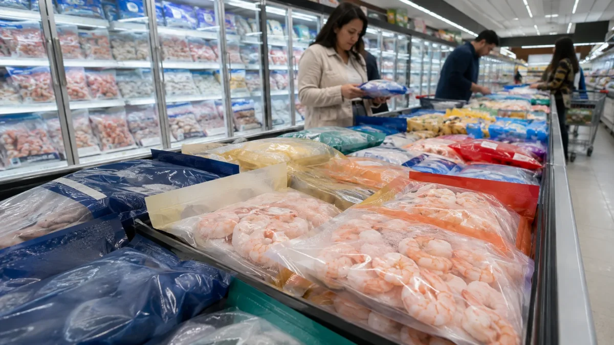 Camarón ecuatoriano: pelea de marcas que posiciona ahorro y calidad.