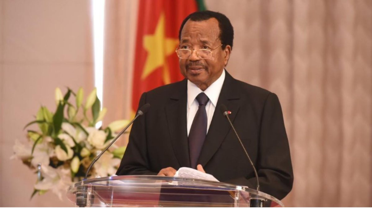 Paul Biya, presidente de Camerún.