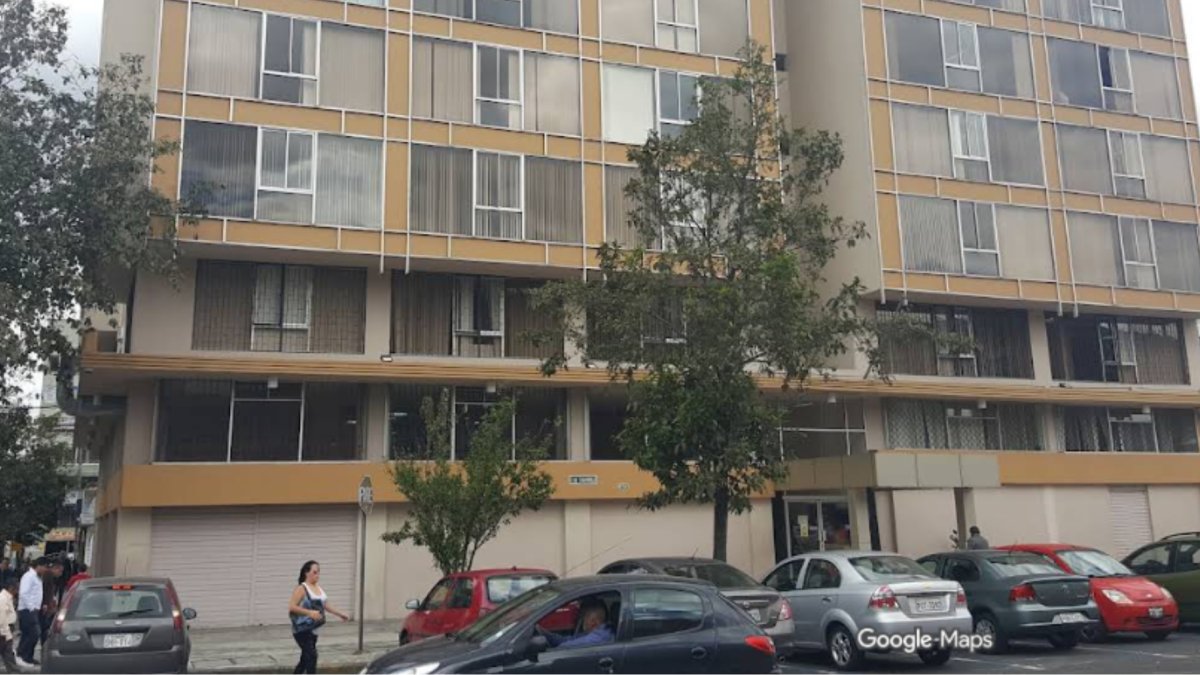 El edificio Dinadep queda a dos kilómetros del palacio legislativo.