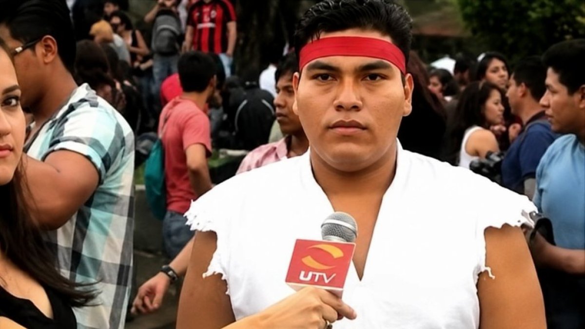 Danilo Palomino, el “Ryu de Guayaquil”, durante una de sus recordadas apariciones caracterizado como el famoso personaje de Street Fighter.