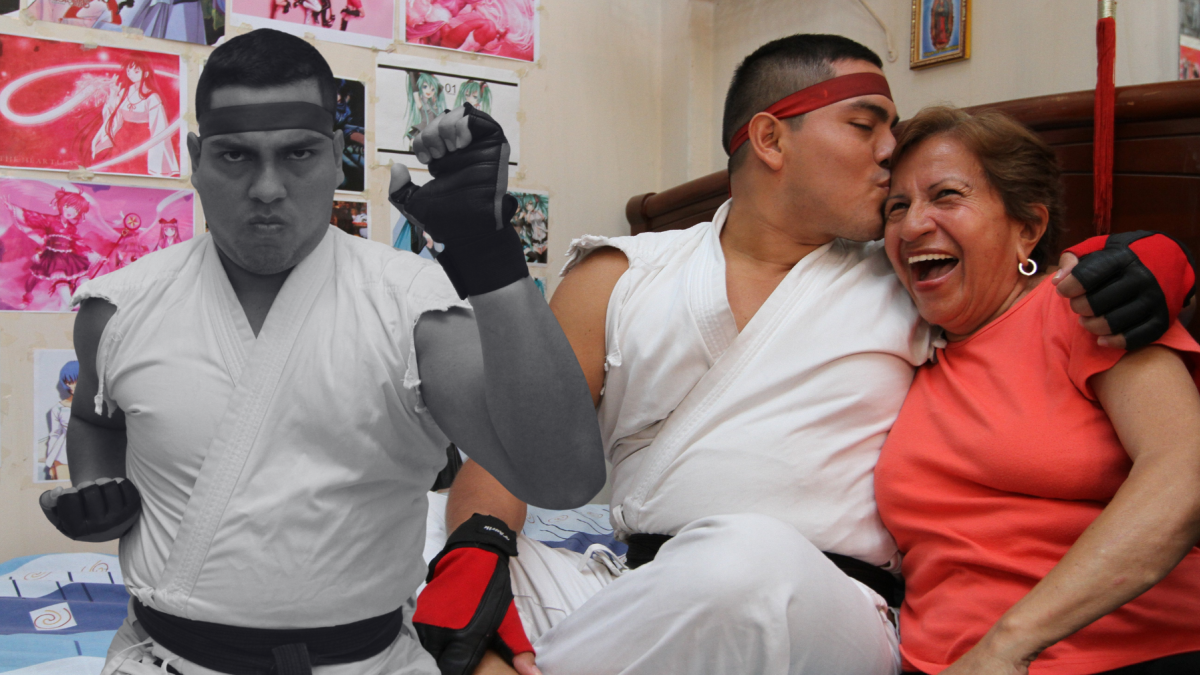 Danilo Palomino acostumbraba a hacer apariciones vestido como el famoso personaje de Street Fighter.