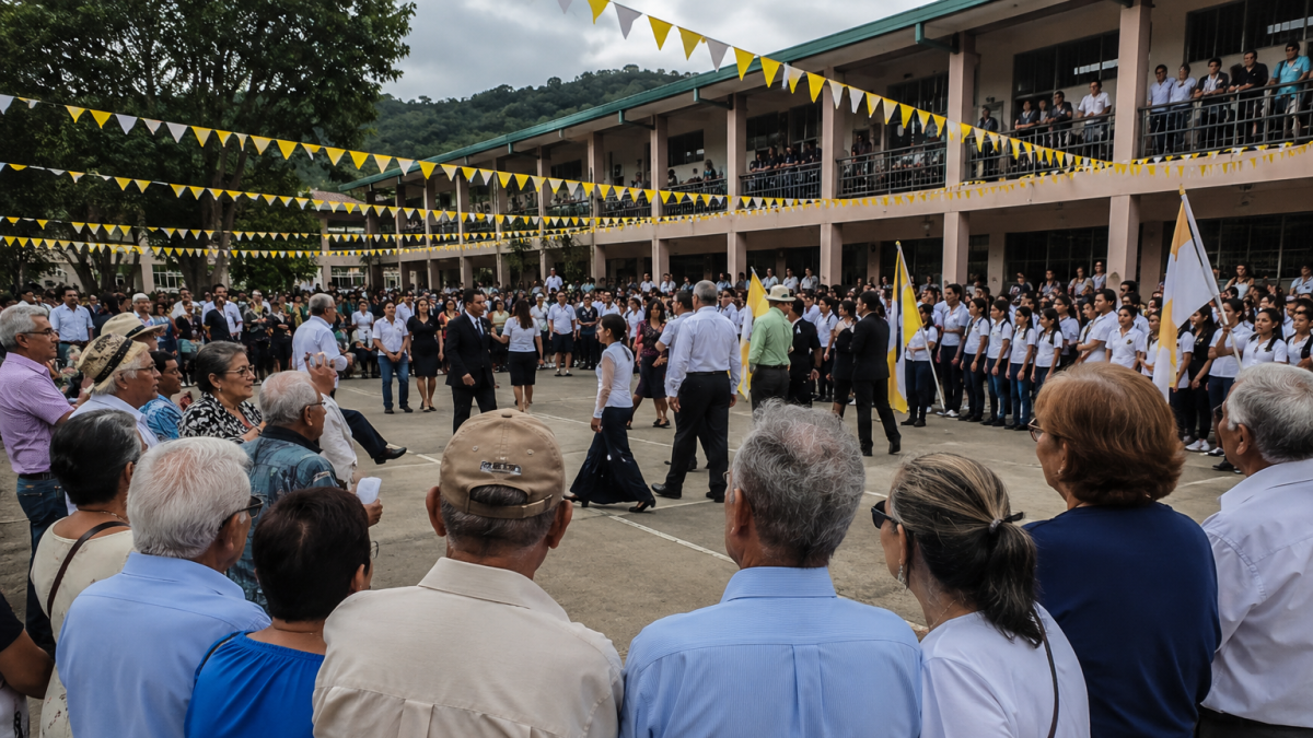 Referencial. La escuela San José de Piñas celebró sus 70 años con un emotivo reencuentro de estudiantes, exalumnos y docentes de varias generaciones.
