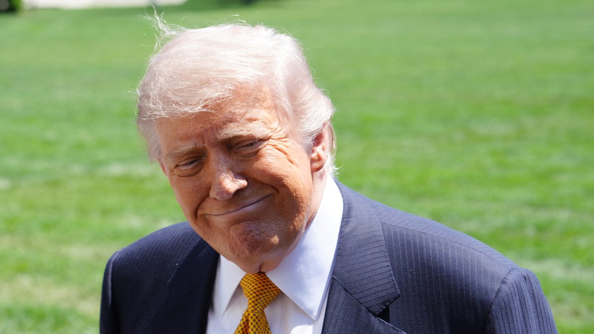 Donald Trump, presidente de Estados Unidos, en una imagen de archivo durante un acto público.