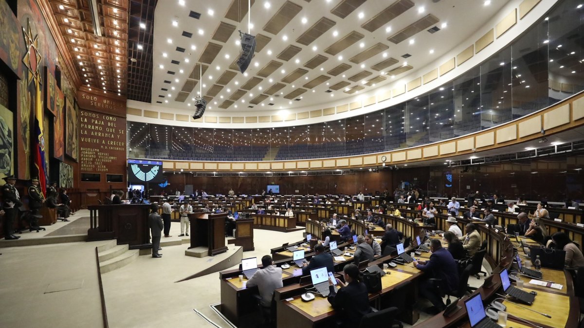 Sesión del Pleno de la Asamblea Nacional.
