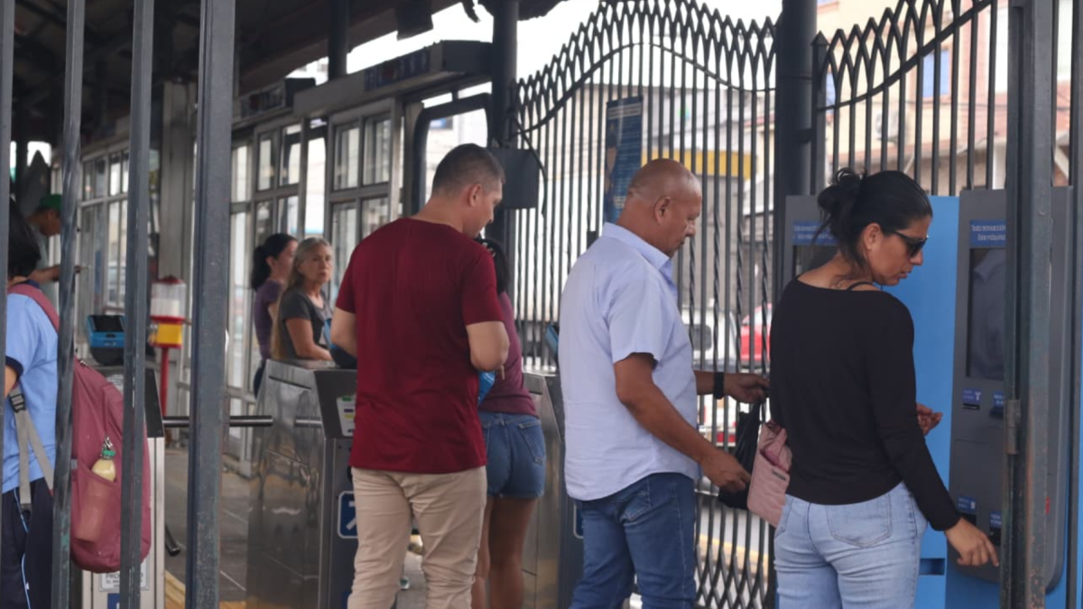 El robo se registró en la estación Florida, ubicada en la vía a Daule.
