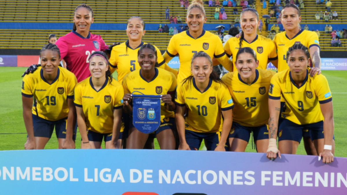 Selección ecuatoriana de fútbol femenino.