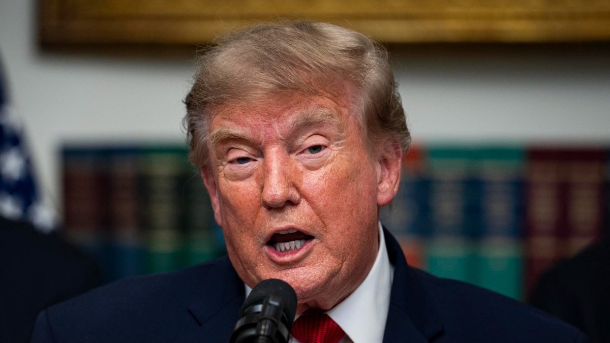 Fotografía del presidente de EE.UU., Donald Trump.