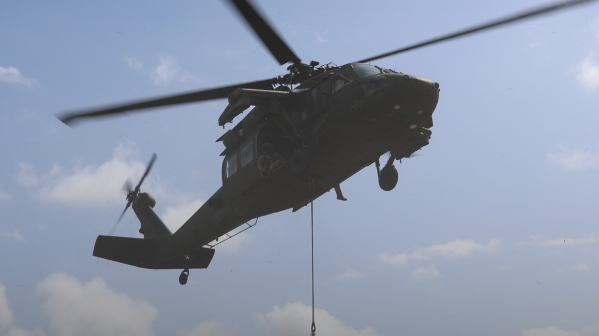 Imagen referencial de helicópteros Black Hawk, tomado de la Embajada de Estados Unidos en Panamá.
