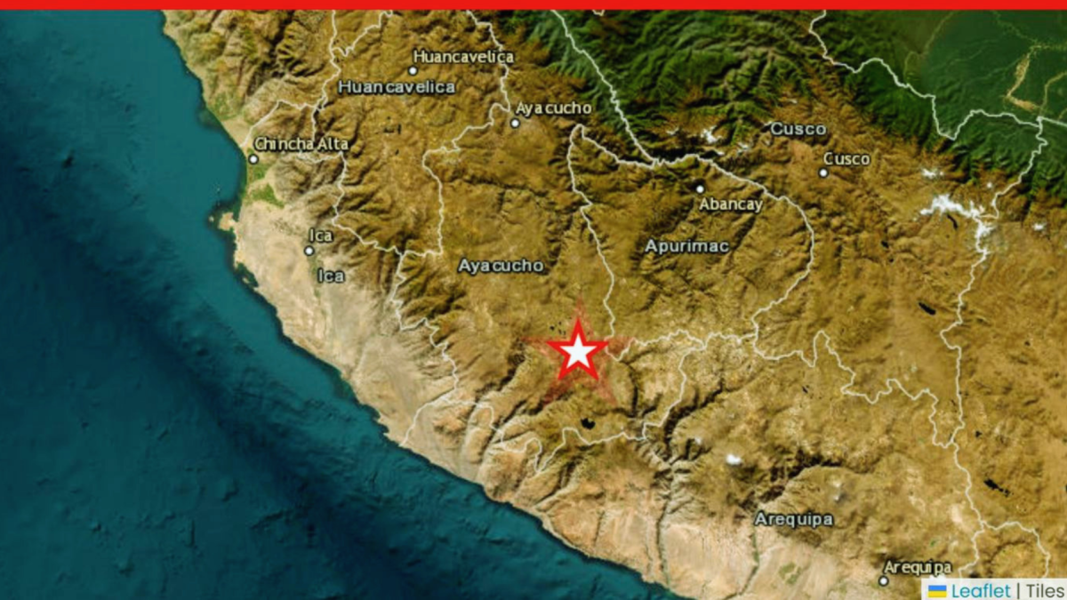 El terremoto de Perú solo generó deslizamientos y daños estructurales.