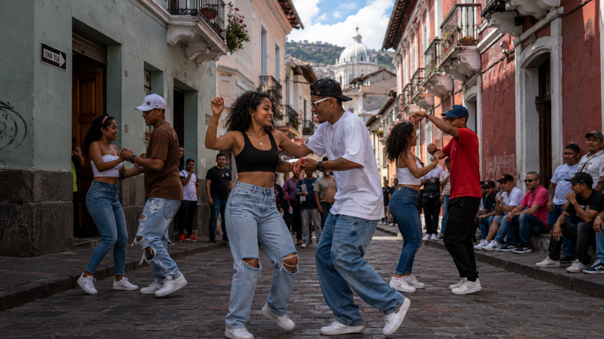Referencial. Vecinos y visitantes podrán disfrutar salsa, DJs, clases de baile, gastronomía y emprendimientos este sábado en los exteriores del Centro de Arte Contemporáneo.