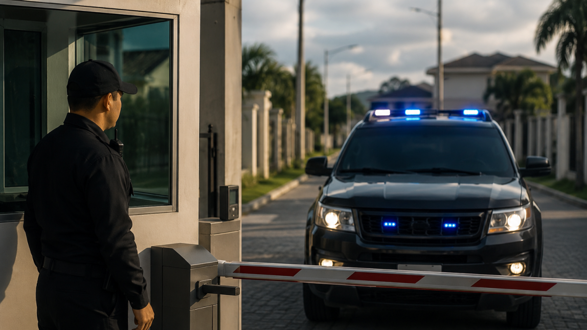 Las garitas de seguridad de las urbanizaciones pueden enfrentar nuevas vulnerabilidades ante delincuentes que simulan operativos oficiales con uniformes y vehículos falsos.