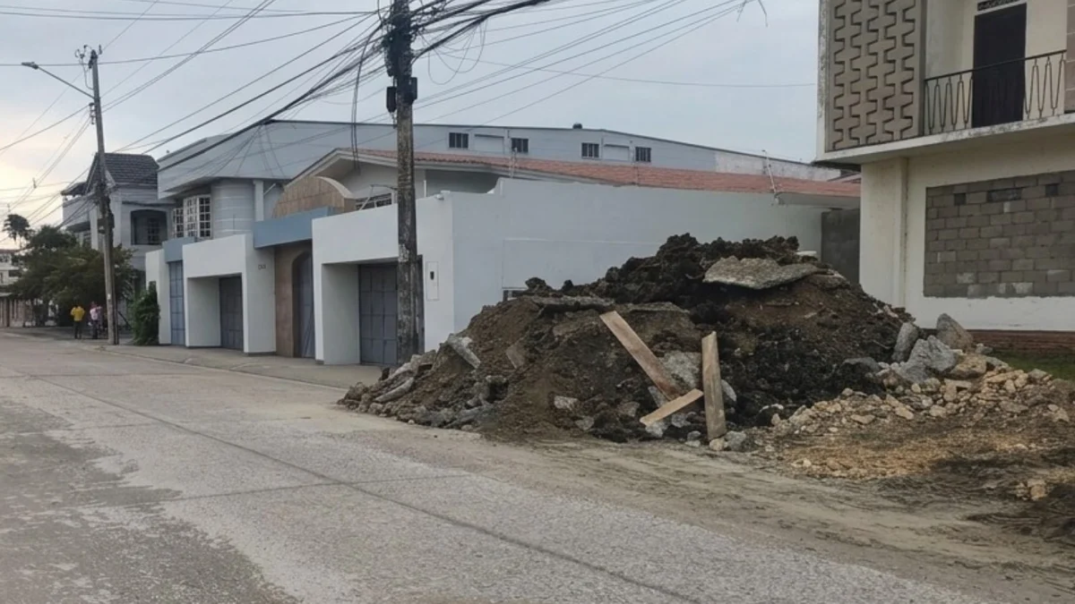 Los vecinos cuestionan no solo convivir con calles con baches, sino con intervenciones que permanezcan paralizadas o avanzan lentamente.
