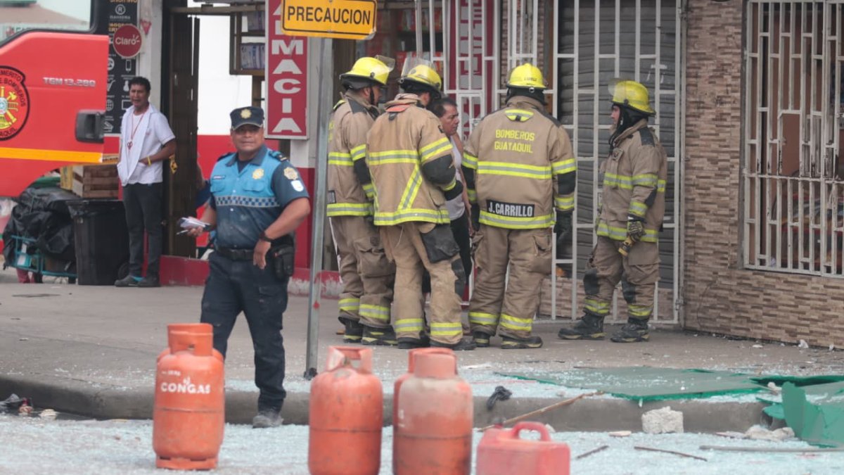 La explosión ocurrió la mañana de este domingo 23 de agosto en el bloque 11 de El Fortín, en Guayaquil.
