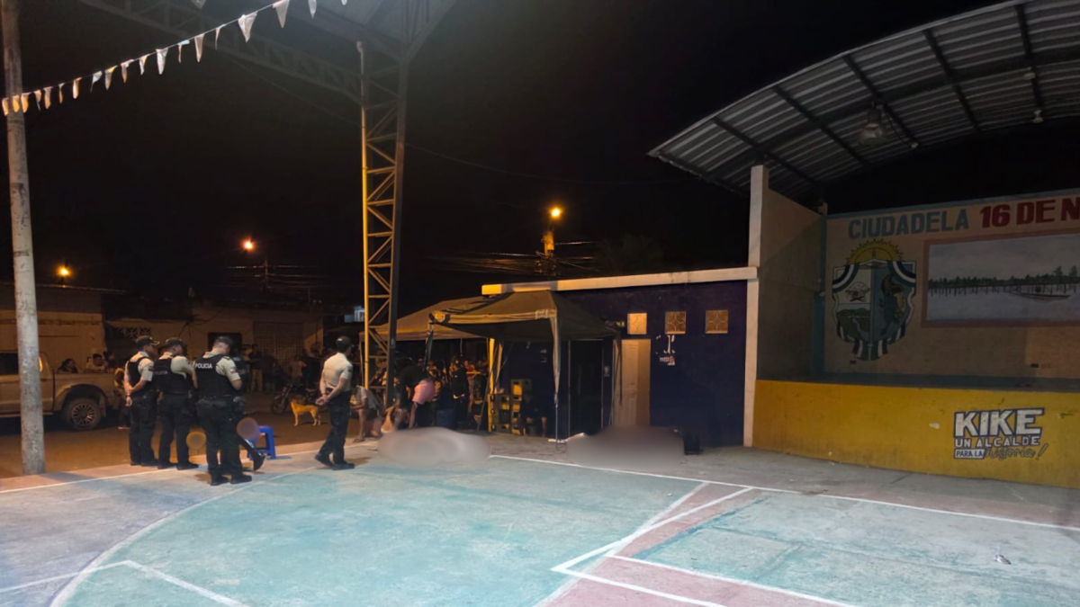 La Policía encontró 18 indicios balísticos tras el ataque ocurrido durante un campeonato de fútbol en El Guabo.