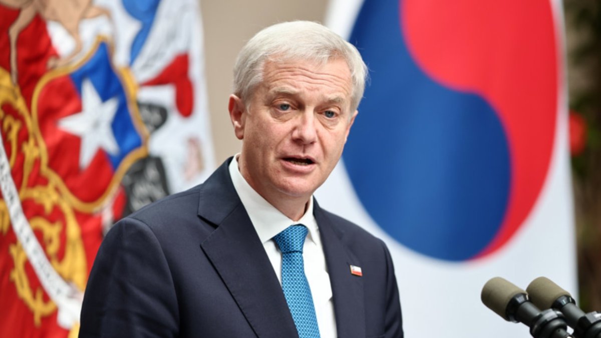 El presidente de Chile, José Antonio Kast, en el Palacio de la Moneda, en Santiago (Chile).