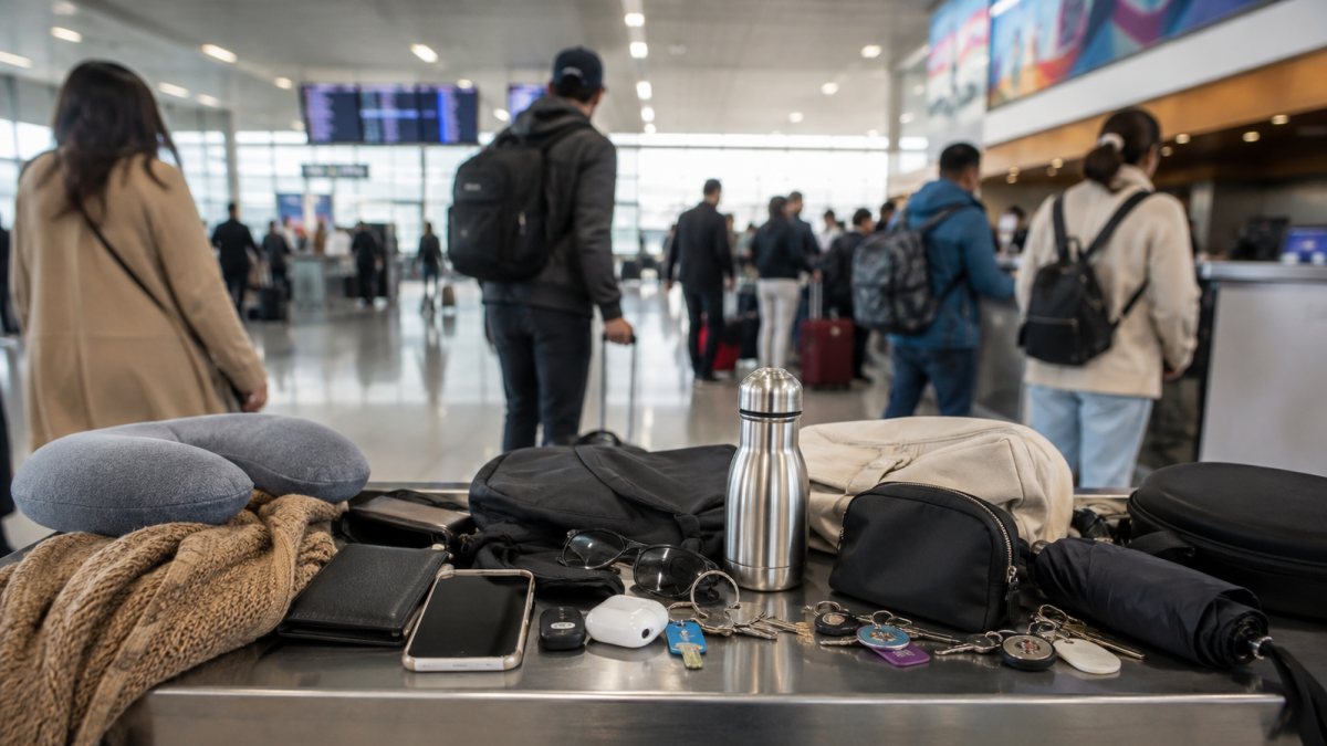 Referencial. Lanzas, trofeos, camas para mascotas y coches de bebé forman parte de las pertenencias olvidadas por pasajeros en el aeropuerto de Quito.