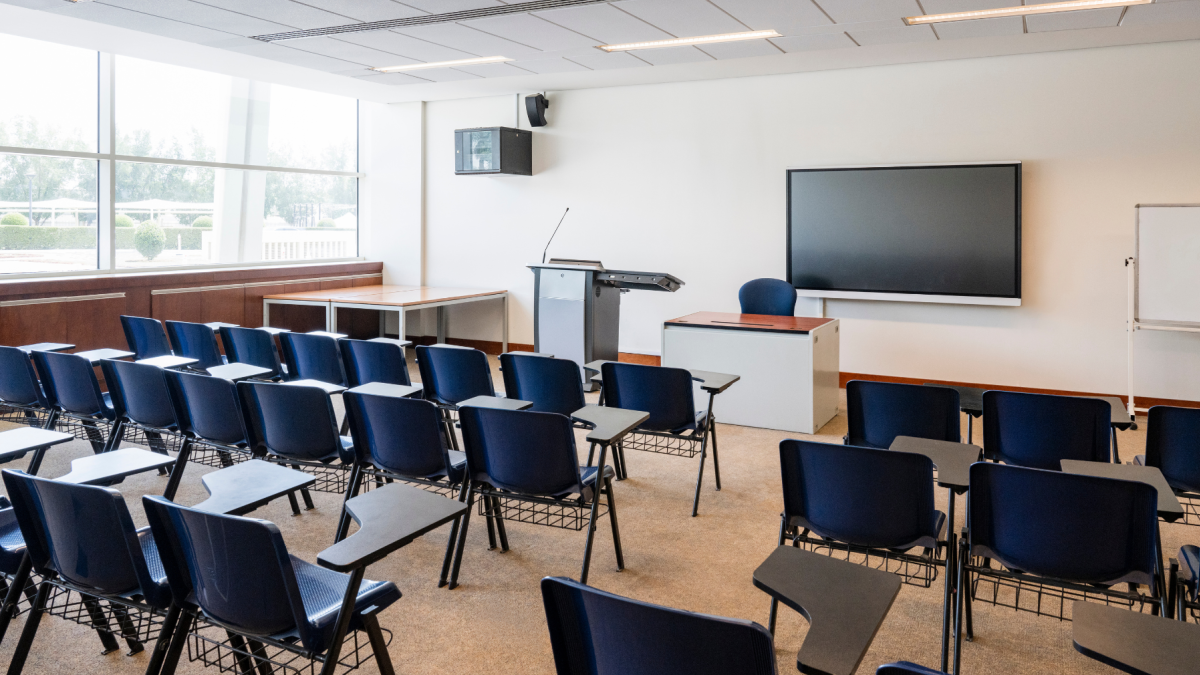 Referencial.Aulas de institutos tecnológicos en Ecuador, listas para nuevos postulantes.