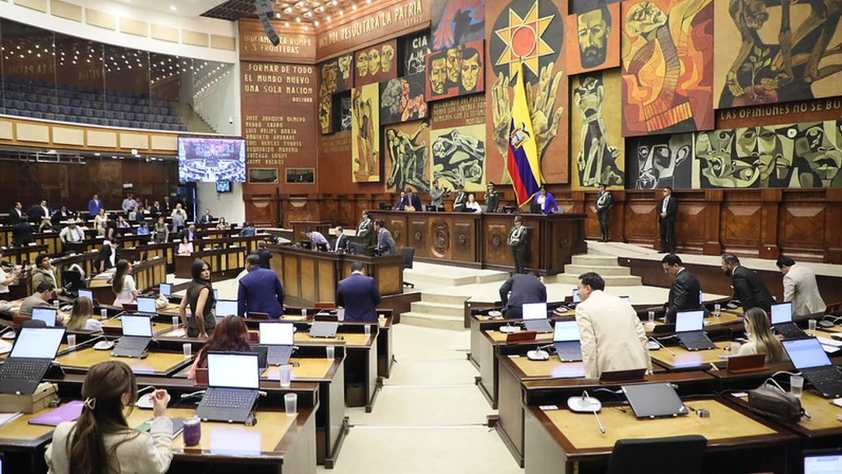 El pleno de la Asamblea Nacional sesionó este 25 de agosto del 2026 para elegir su cuarto vocal del CAL y aprobar la ley de apoyo complementario de los militares a la Policía Nacional.