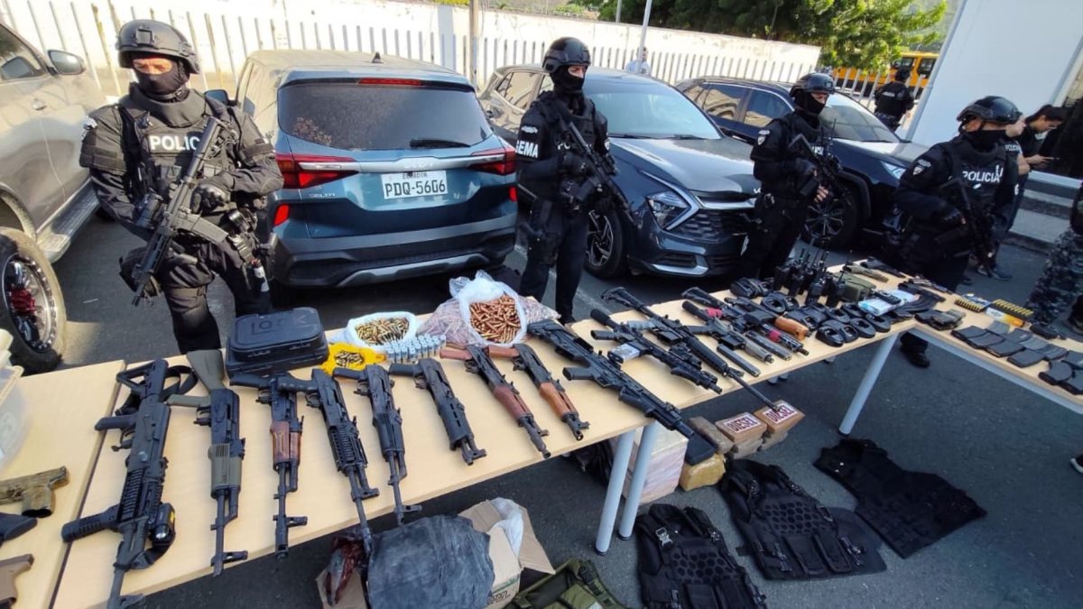 Operativo Factoría halló una tonelada de cocaína en Guayas