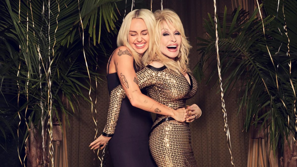 Miley Cyrus y Dolly Parton
