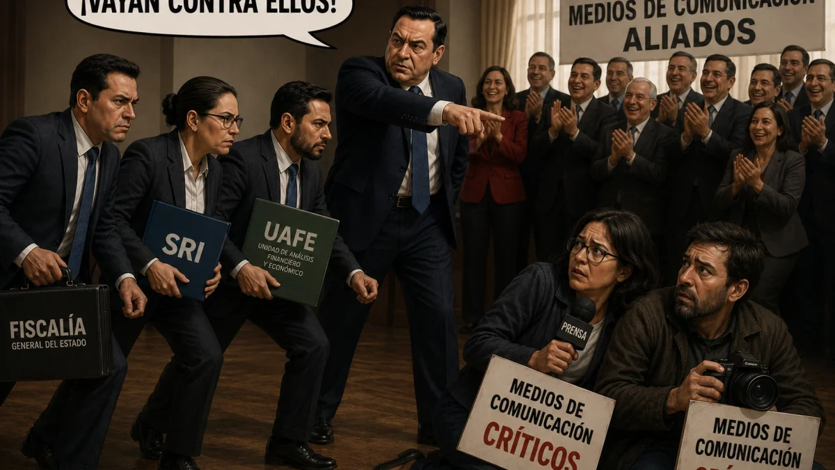 Los medios de comunicación críticos son asfixiados con la pauta, extorsionando a otros anunciantes y hasta usando el aparato estatal.