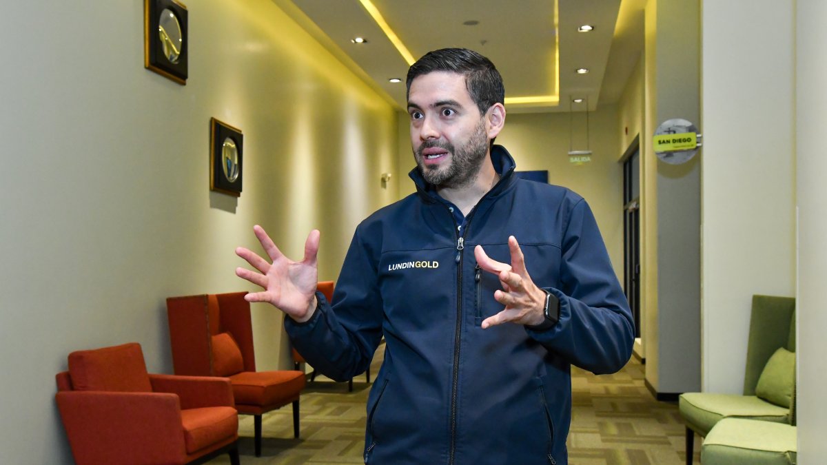 Juan José Herrera, gerente de sostenibilidad de negocios de Lundin Gold