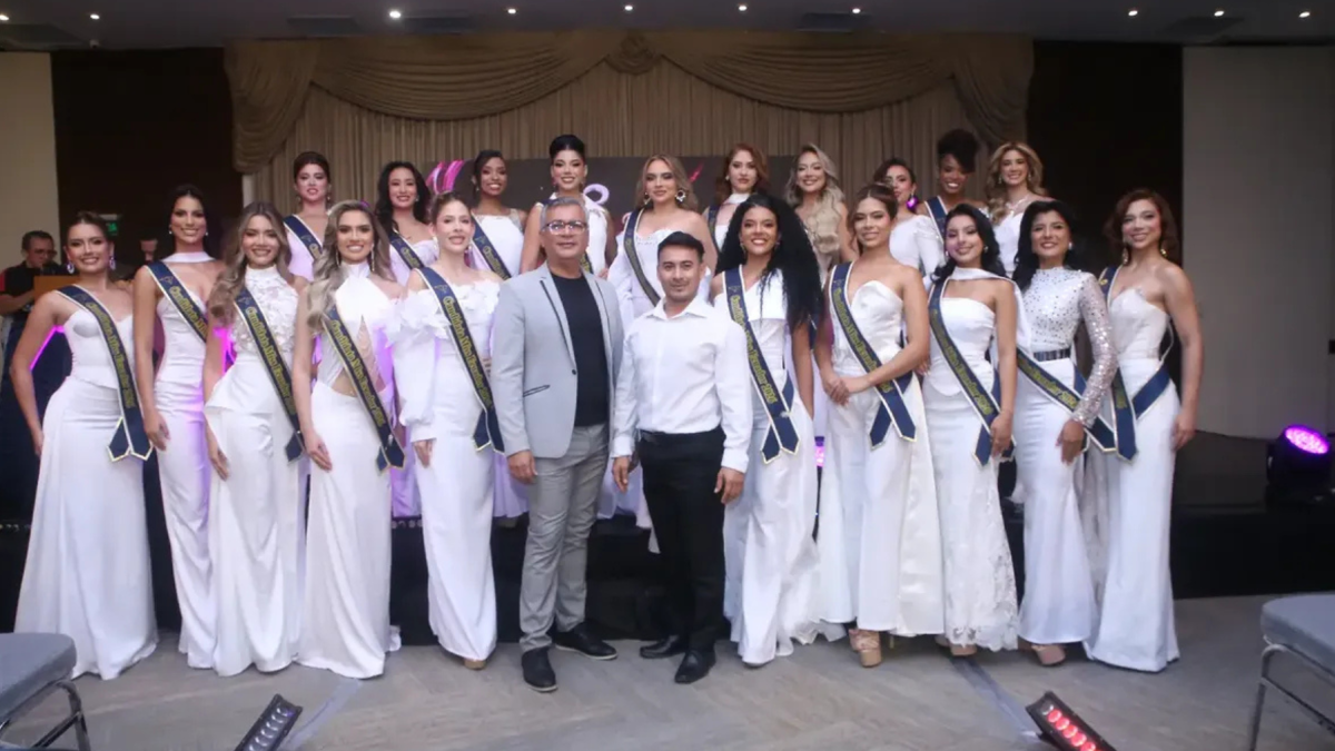 Candidatas oficiales al Miss Ecuador 2026.
