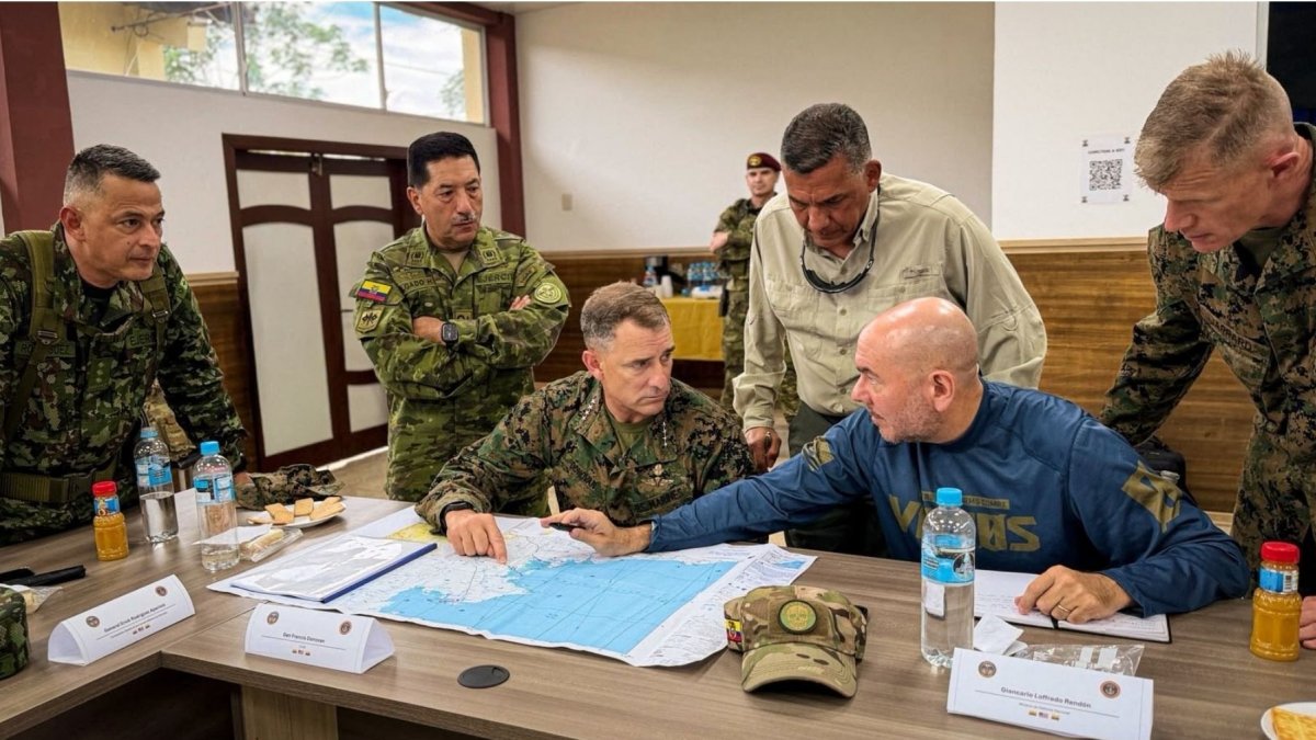 EE. UU., Ecuador y Colombia analizaron una base binacional en la frontera.