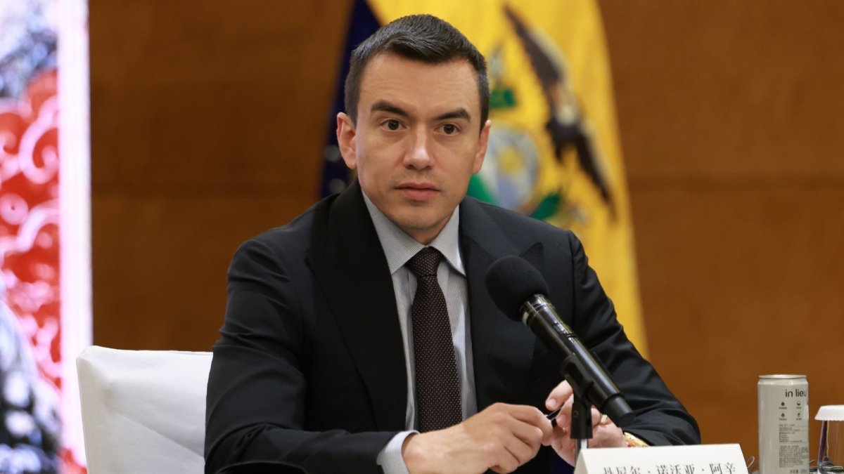 El presidente Daniel Noboa anunció que Daniel Correia se encargará del Centro Nacional de Inteligencia