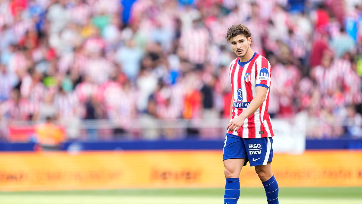 Julián Álvarez fue rechazado por el público de Atlético de Madrid.
