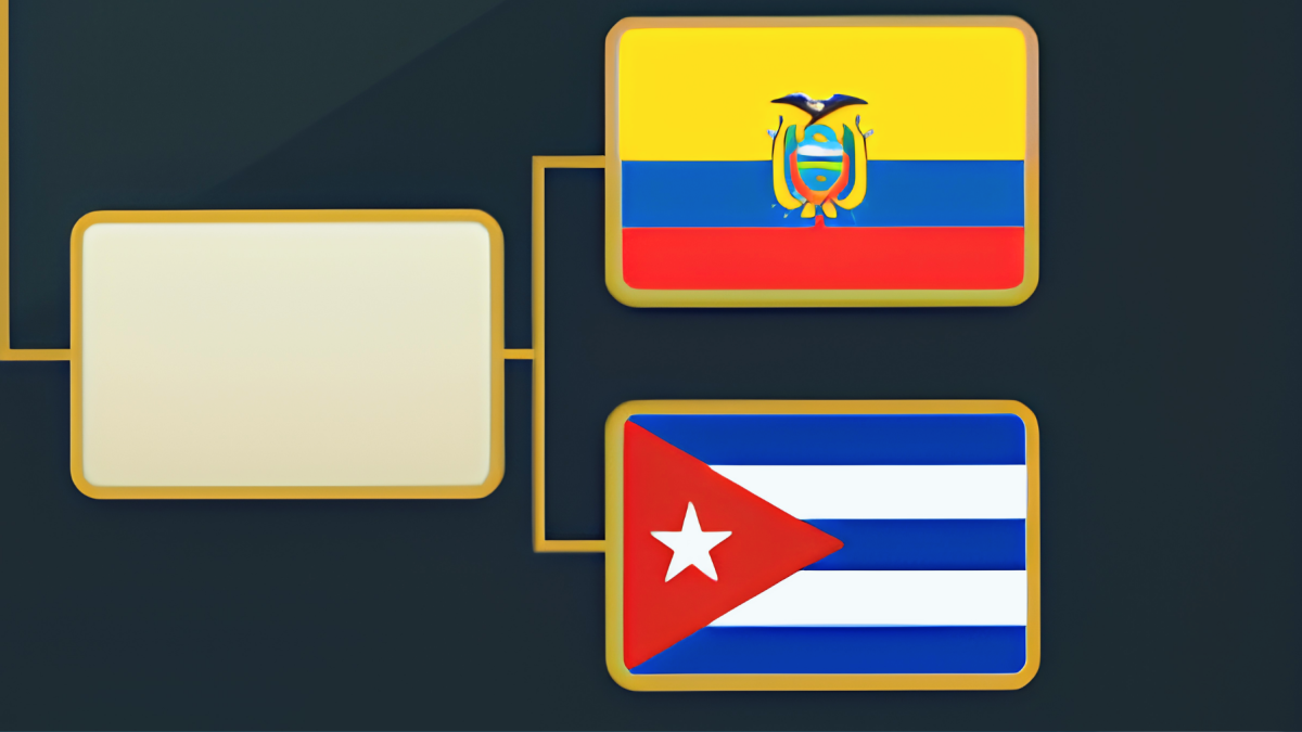 Ecuador y Cuba buscan los cuartos de final del Mundial de Comidas.