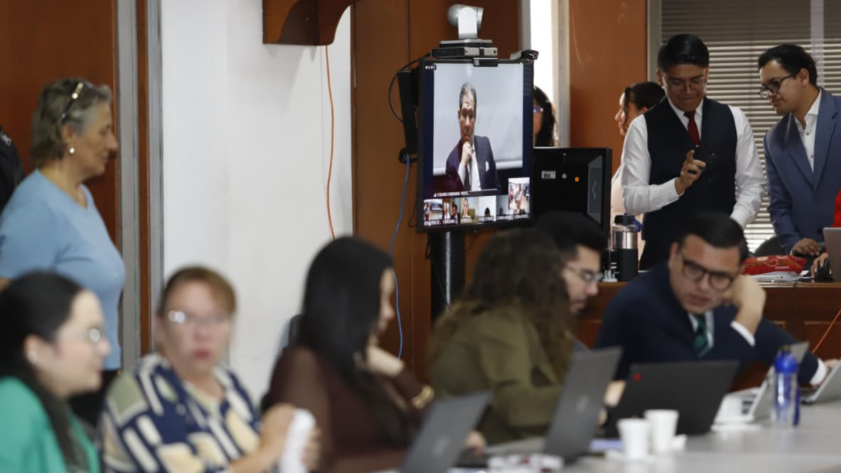 Audiencia y lectura de sentencia de caso Sinohydro.