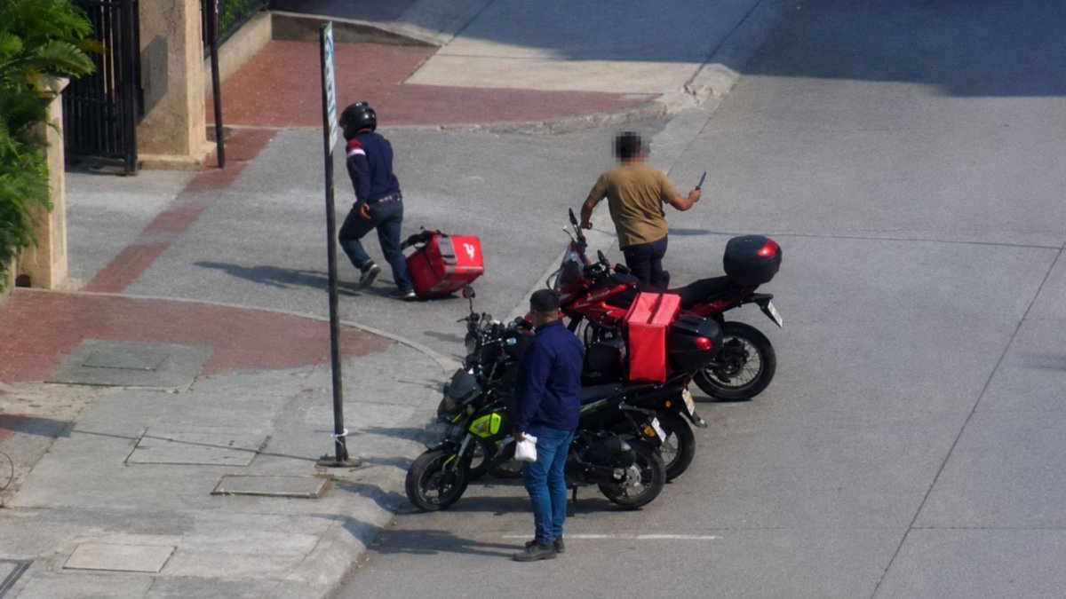 Captura de pantalla optimizada del incidente.