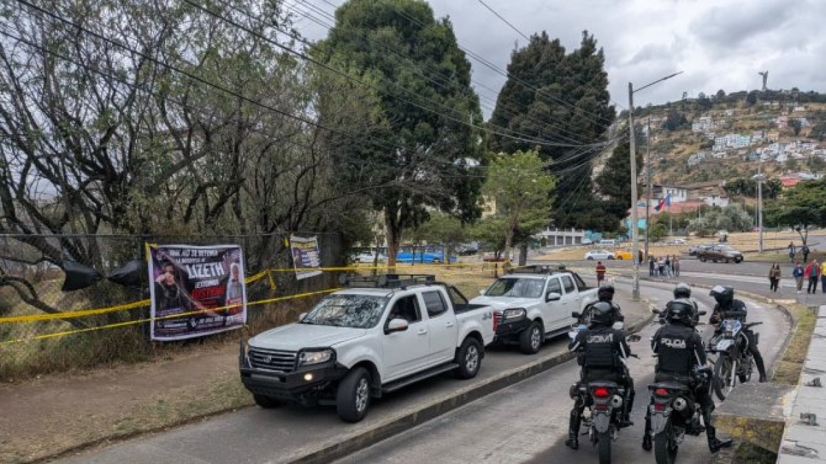 La reconstrucción de los hechos contó con policías, familiares del acusado y de Lizeth Bunshi, pero fue suspendida por problemas logísticos.
