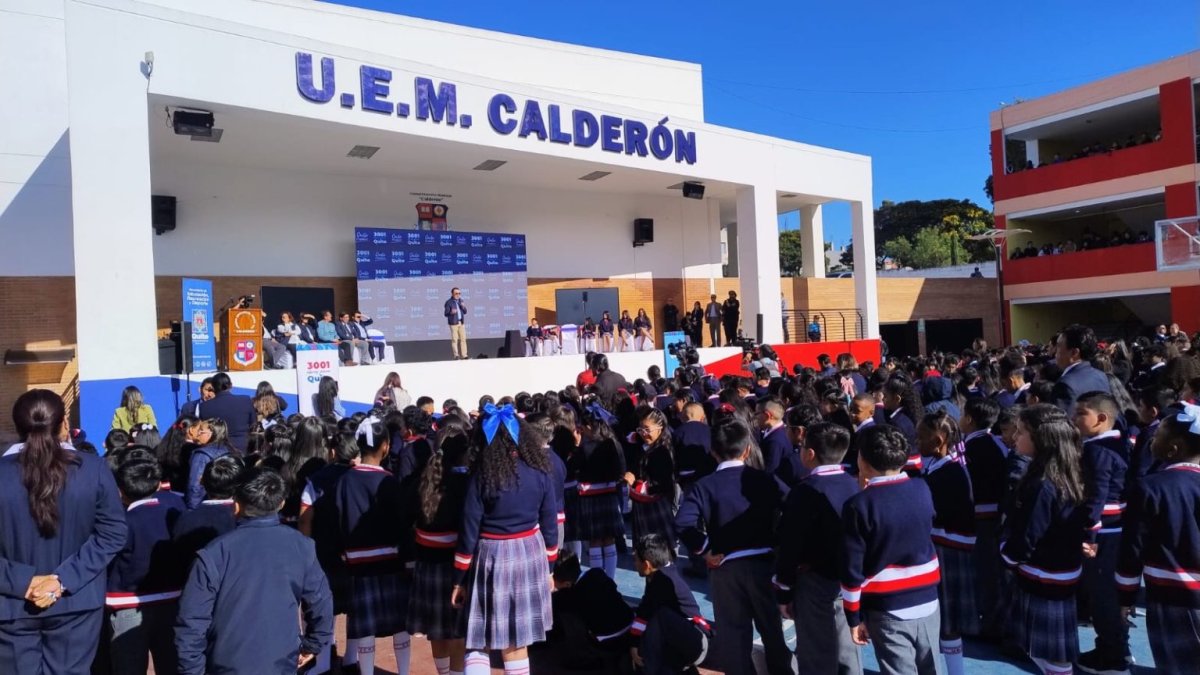 Solo en el sistema municipal, 27.500 estudiantes regresarán a clases en Quito el 1 de septiembre de 2026.