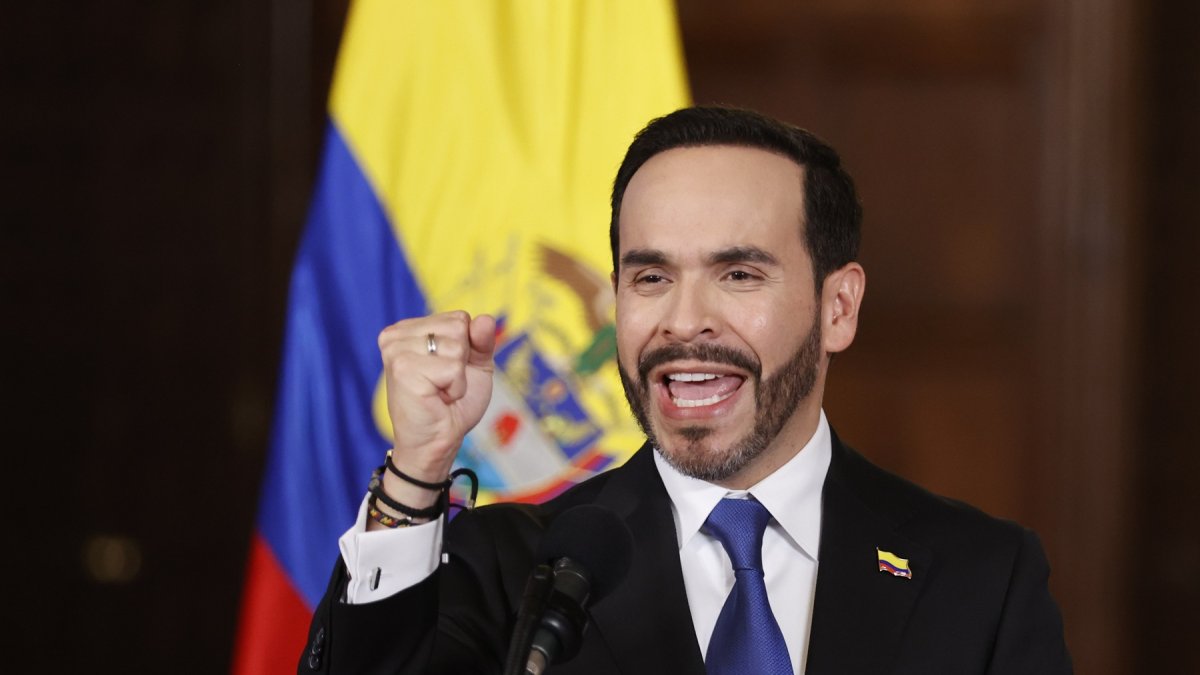 El presidente de Colombia, Abelardo de la Espriella.