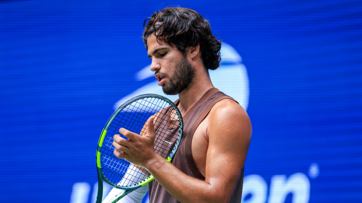 Carlos Alcaraz, tenista español en el US Open 2026.