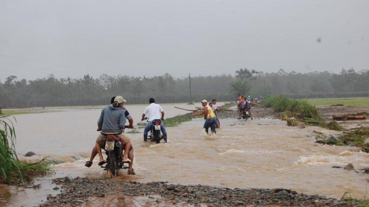 Imagen referencial. La Amazonía ecuatoriana enfrenta riesgos de inundaciones y deslizamientos durante periodos de lluvias intensas.